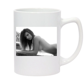 Emily Ratajkowski 14oz White Statesman Mug