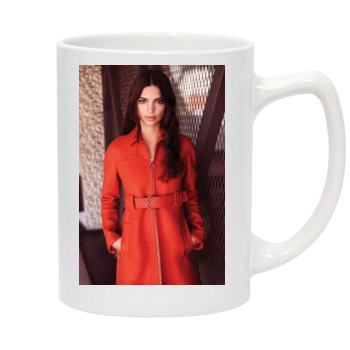 Emily Ratajkowski 14oz White Statesman Mug