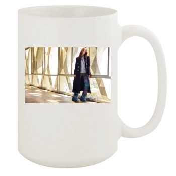 Emily Ratajkowski 15oz White Mug