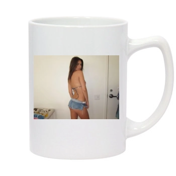 Emily Ratajkowski 14oz White Statesman Mug