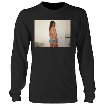 Emily Ratajkowski Men's Heavy Long Sleeve TShirt