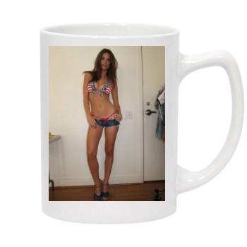 Emily Ratajkowski 14oz White Statesman Mug