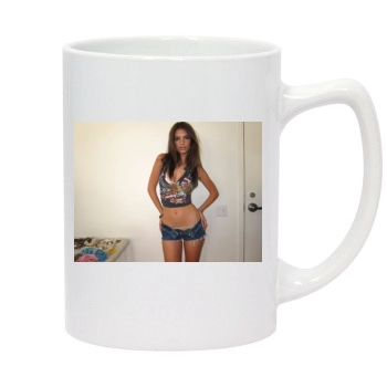 Emily Ratajkowski 14oz White Statesman Mug