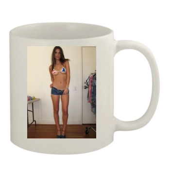 Emily Ratajkowski 11oz White Mug