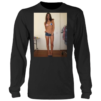 Emily Ratajkowski Men's Heavy Long Sleeve TShirt