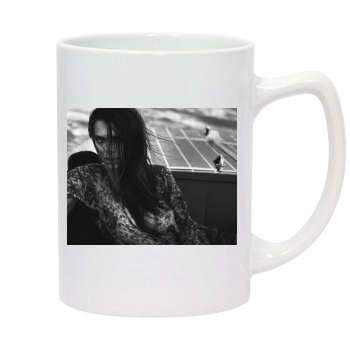 Emily Ratajkowski 14oz White Statesman Mug