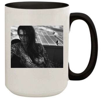 Emily Ratajkowski 15oz Colored Inner & Handle Mug