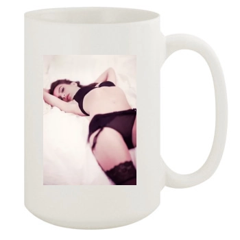 Emily Ratajkowski 15oz White Mug