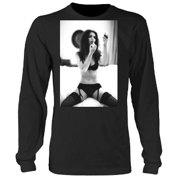 Emily Ratajkowski Men's Heavy Long Sleeve TShirt