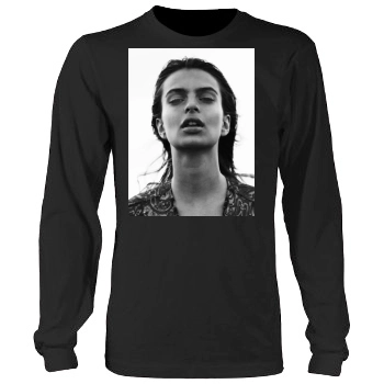 Emily Ratajkowski Men's Heavy Long Sleeve TShirt