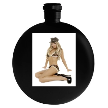 Jodie Marsh Round Flask