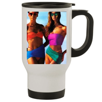 Famke Janssen Stainless Steel Travel Mug