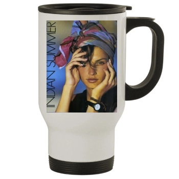 Famke Janssen Stainless Steel Travel Mug