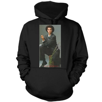 Famke Janssen Mens Pullover Hoodie Sweatshirt