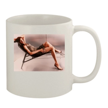 Famke Janssen 11oz White Mug