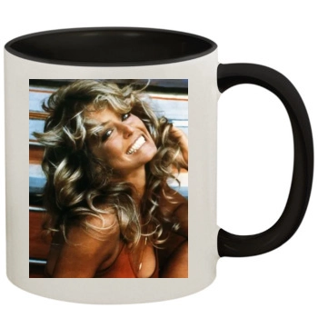 Farrah Fawcett 11oz Colored Inner & Handle Mug