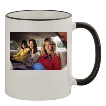 Farrah Fawcett 11oz Colored Rim & Handle Mug