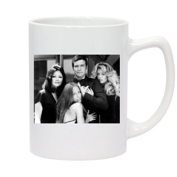 Farrah Fawcett 14oz White Statesman Mug