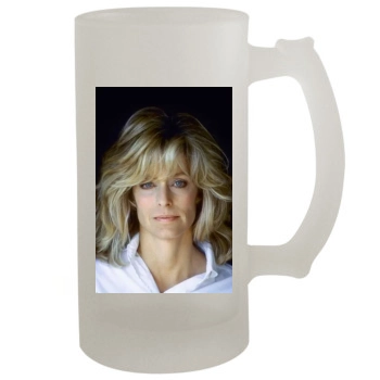 Farrah Fawcett 16oz Frosted Beer Stein