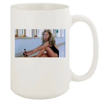 Farrah Fawcett 15oz White Mug