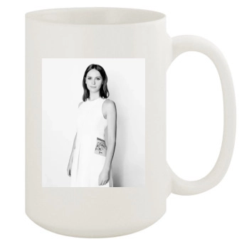 Felicity Jones 15oz White Mug