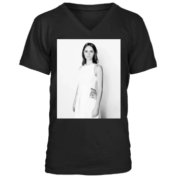 Felicity Jones Men's V-Neck T-Shirt