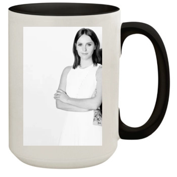 Felicity Jones 15oz Colored Inner & Handle Mug