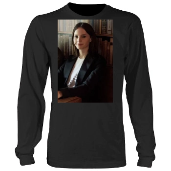 Felicity Jones Men's Heavy Long Sleeve TShirt