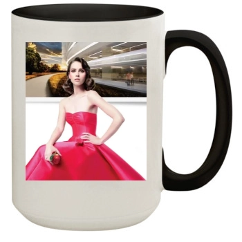 Felicity Jones 15oz Colored Inner & Handle Mug