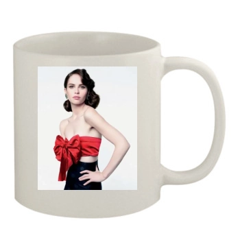 Felicity Jones 11oz White Mug