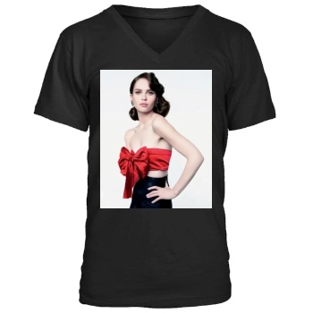 Felicity Jones Men's V-Neck T-Shirt