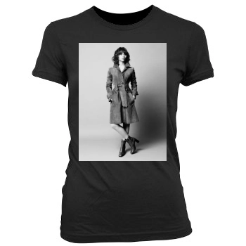 Felicity Jones Women's Junior Cut Crewneck T-Shirt