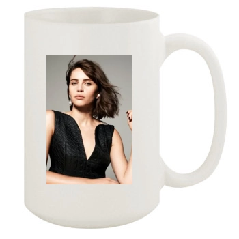 Felicity Jones 15oz White Mug