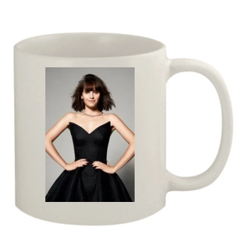 Felicity Jones 11oz White Mug