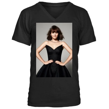 Felicity Jones Men's V-Neck T-Shirt