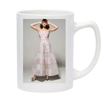 Felicity Jones 14oz White Statesman Mug