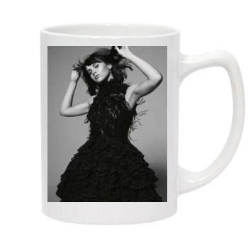 Felicity Jones 14oz White Statesman Mug