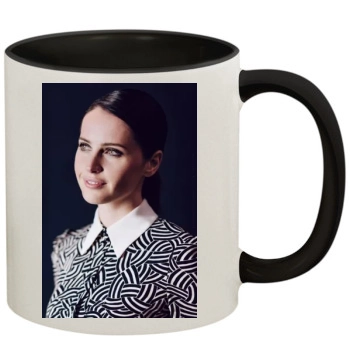 Felicity Jones 11oz Colored Inner & Handle Mug