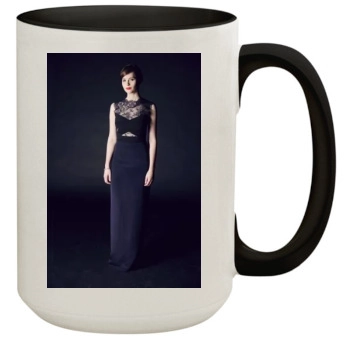 Felicity Jones 15oz Colored Inner & Handle Mug