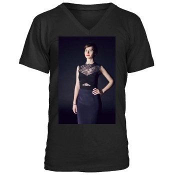 Felicity Jones Men's V-Neck T-Shirt