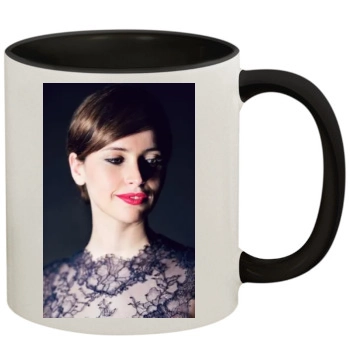 Felicity Jones 11oz Colored Inner & Handle Mug