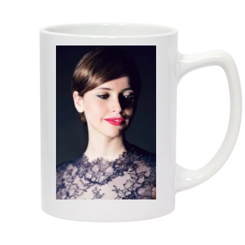 Felicity Jones 14oz White Statesman Mug