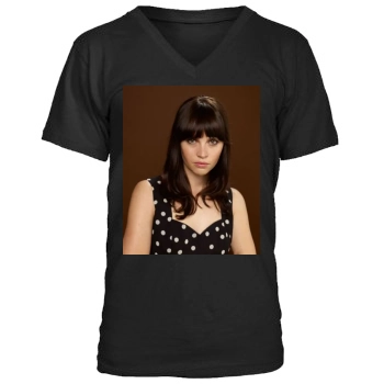 Felicity Jones Men's V-Neck T-Shirt