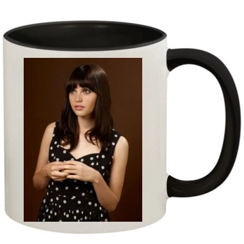 Felicity Jones 11oz Colored Inner & Handle Mug