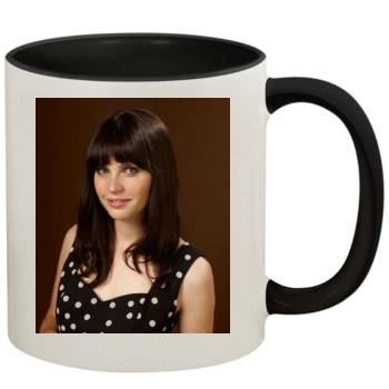 Felicity Jones 11oz Colored Inner & Handle Mug