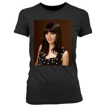 Felicity Jones Women's Junior Cut Crewneck T-Shirt