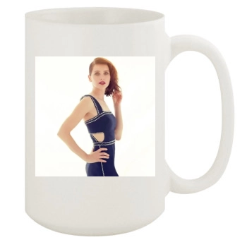 Felicity Jones 15oz White Mug