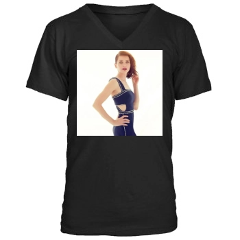 Felicity Jones Men's V-Neck T-Shirt