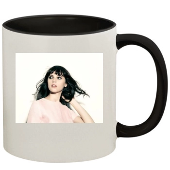 Felicity Jones 11oz Colored Inner & Handle Mug