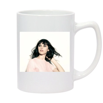 Felicity Jones 14oz White Statesman Mug